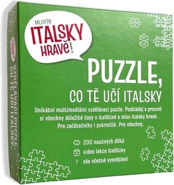 Italsky Hravě! Puzzle, co tě učí italsky - Václav Bolech