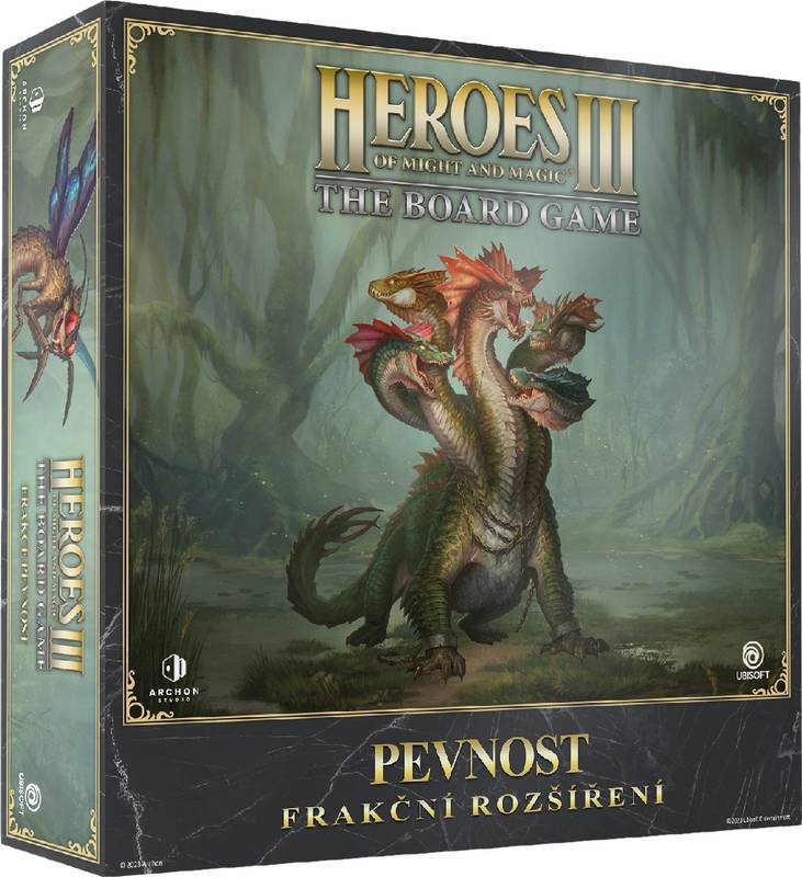 Heroes of Might & Magic III: The Board Game - rozšíření Pevnost - Česká verze