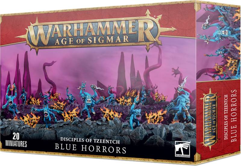 Daemons Of Tzeentch: Blue Horrors & Brimstone Horrors