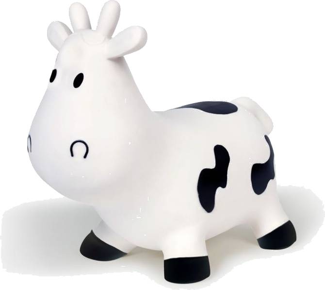 Skákající kravička