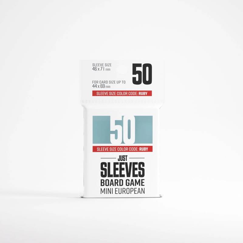 Just Sleeves - Mini European (50)