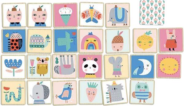 Dřevěné pexeso Suzy Ultman