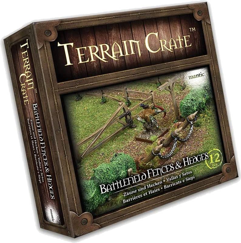 Terrain Crate: Battlefield Fences & Hedges