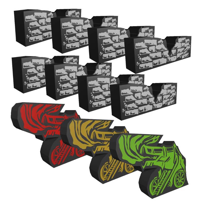 Firesiege: Meeple upgrade core box