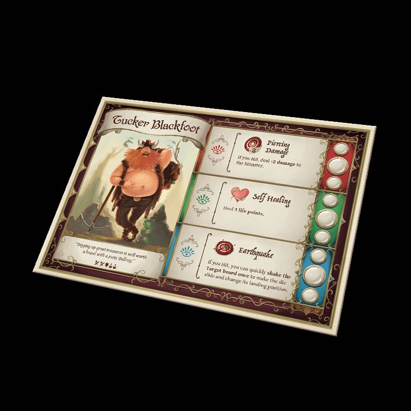 Dungeon Fighter Tucker Blackfoot Hero Sheet