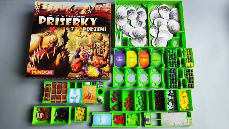 Insert: Příšerky z podzemí + Dark Alleys (černý, 0063) NENÍ HRA! Insert: Dungeon Petz + Dark Alleys