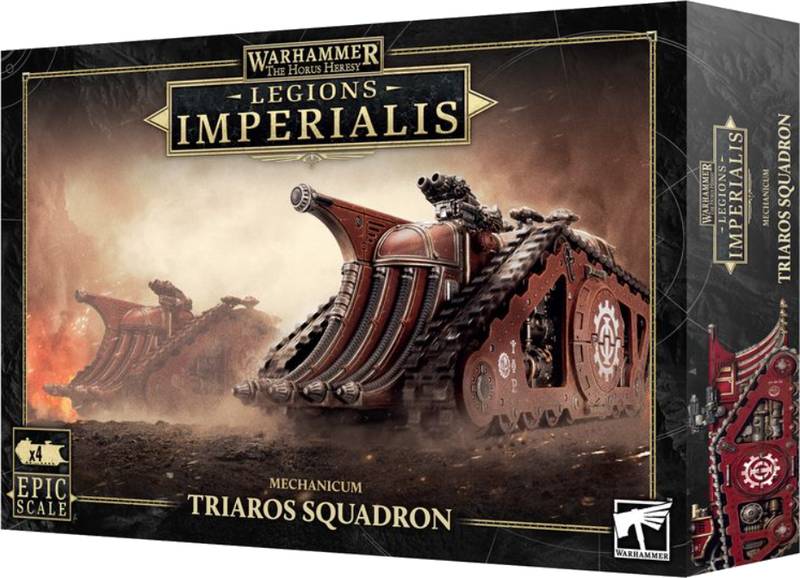 Warhammer The Horus Heresy - Legions Imperialis: Mechanicum Triaros Squadron - Epic Scale