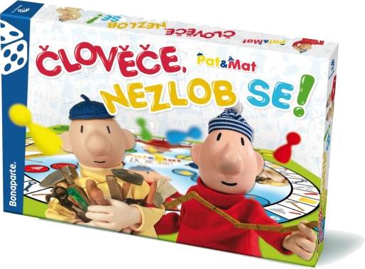 Člověče, nezlob se! Pat a Mat 2v1 společenská hra
