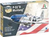 Model Kit letadlo 1484 - P-51D Mustang Aces (1:72)