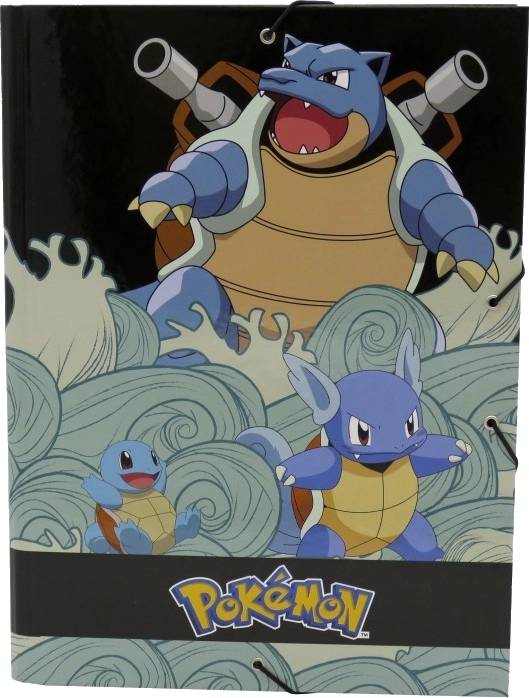 Pokémon A4 desky s klopou - Squirtle
