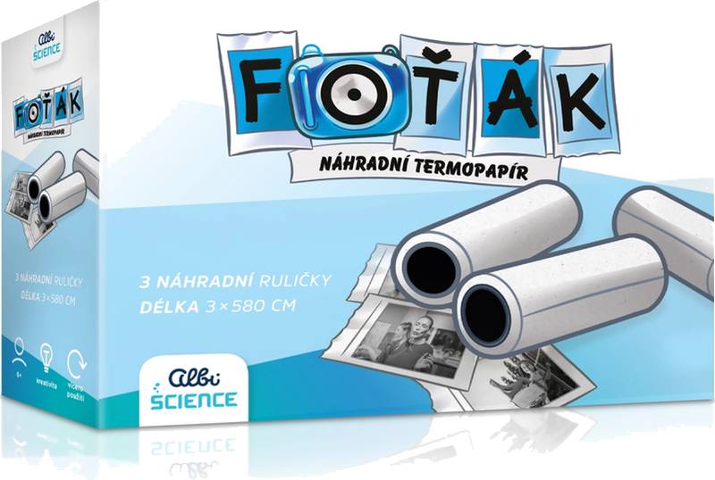 Náhradní náplně do Foťáku s termotiskem