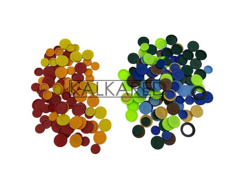 Válka o prsten - Barevné kroužky (936O) NENÍ HRA! Doplněk pro hru Válka o prsten