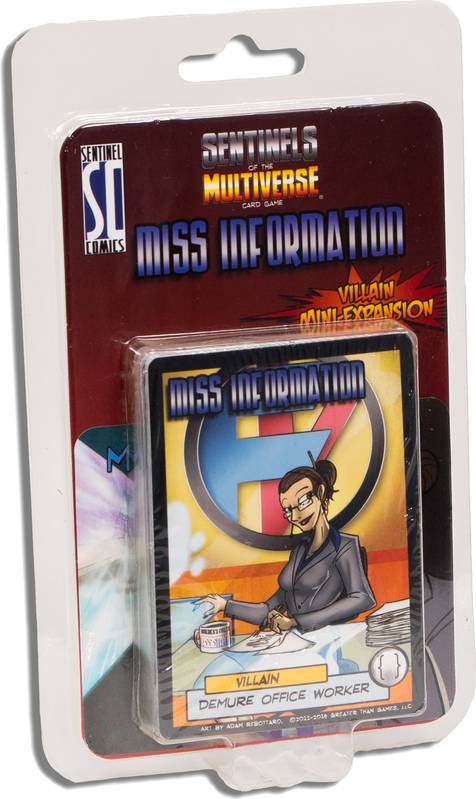 Sentinels of the Multiverse: Miss Information Villain Mini