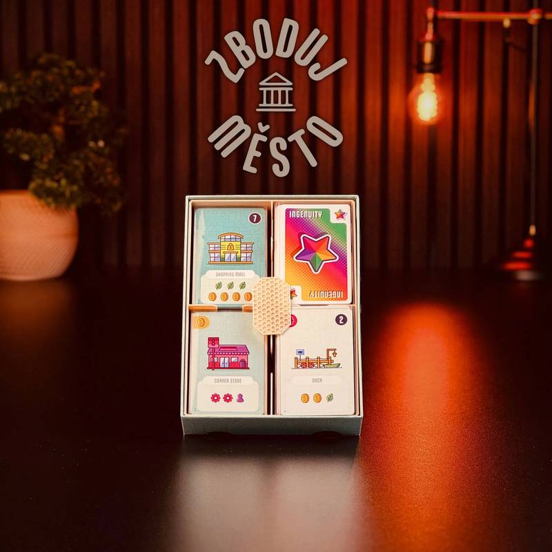 Zboduj město - INSERT do hry Varianta: Deluxe dřevo
