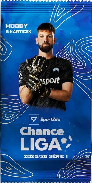 Fotbalové karty SportZoo Chance Liga 2025/26 - 1. série Hobby balíček
