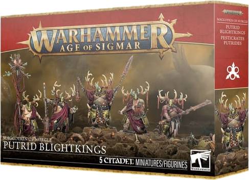 Warhammer Age of Sigmar: Maggotkin of Nurgle - Putrid Blightkings