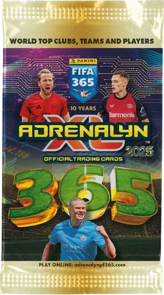 Fotbalové karty Panini FIFA 365 2024/2025 Adrenalyn booster