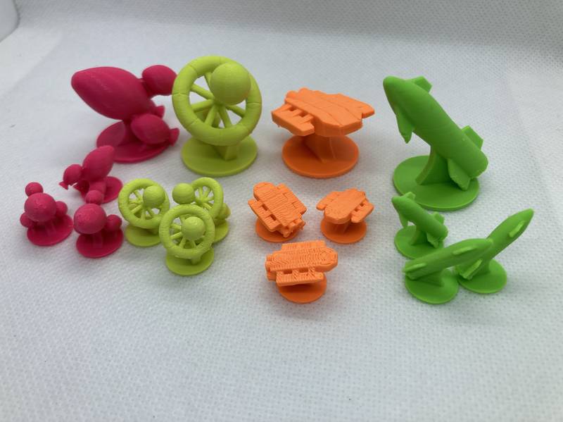 Hvězdní kapitáni - 3D žetony lodí