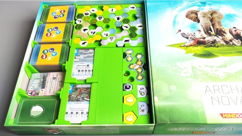 Archa Nova + Vodní světy- Insert (černý, 0082) NENÍ HRA! Insert for Ark Nova + Marine Worlds