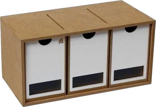 Stojan a modul na barvy (3 zásuvky)