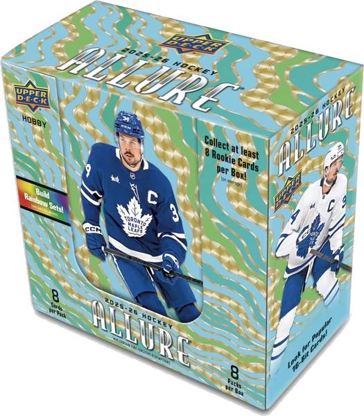Hokejové karty 2025-26 Upper Deck Allure Hockey Hobby Box