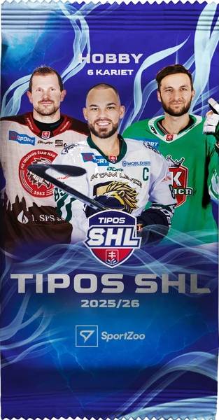 Hokejové karty SportZoo Tipos SHL 2025/26 Hobby Balíček