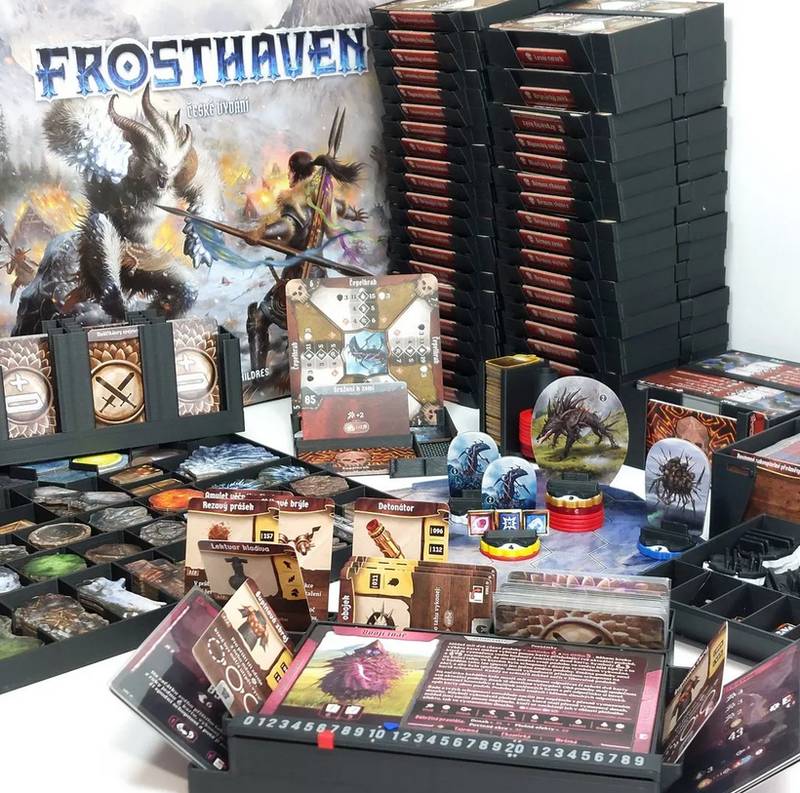 Custom 3D insert Frosthaven