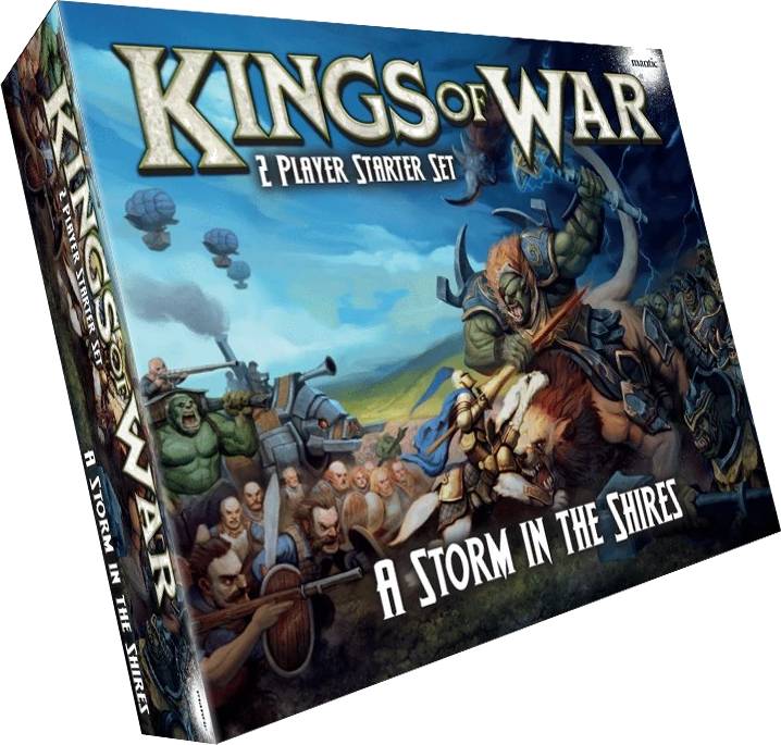 Kings of War 2 Player Starter Set A Storm in the Shires