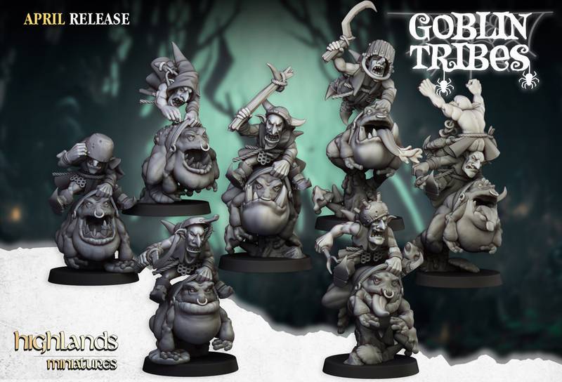 Swamp Goblins Frog Riders