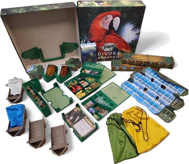 Divoká Amazonie - insert pro hru Barva: Zelená