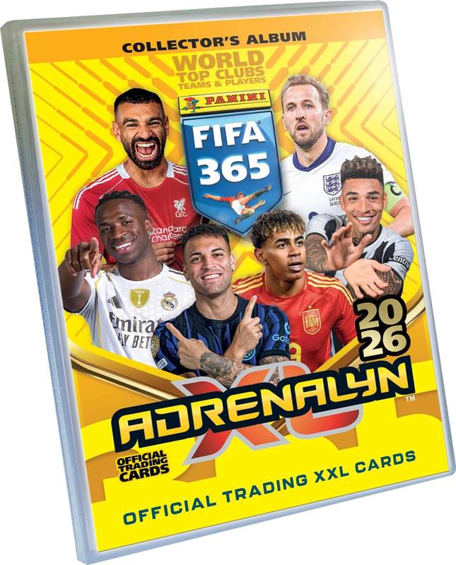 PANINI FIFA 365 2025/2026 - ADRENALYN - binder