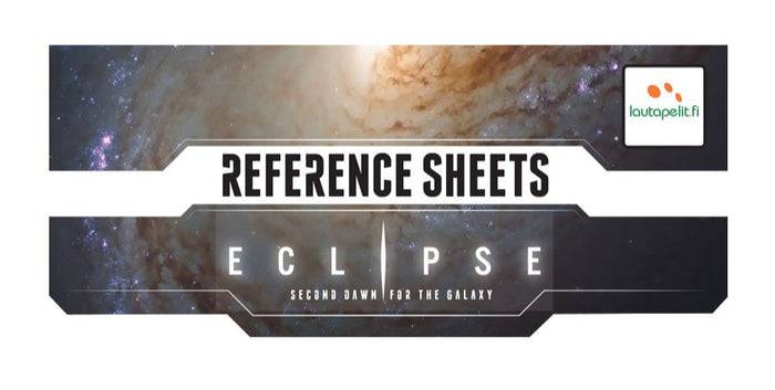 Eclipse: Second Dawn - Reference sheets