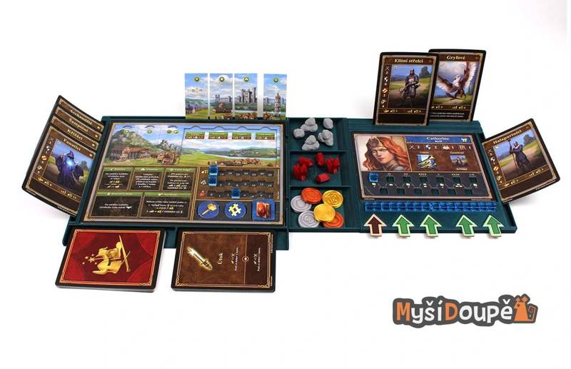 Custom 3D deska hráče Heroes of Might & Magic III