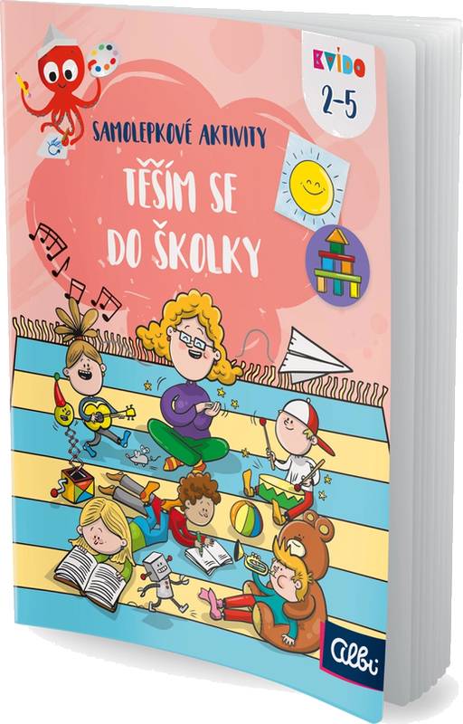 Kvído - Samolepkové aktivity - Těším se do školky