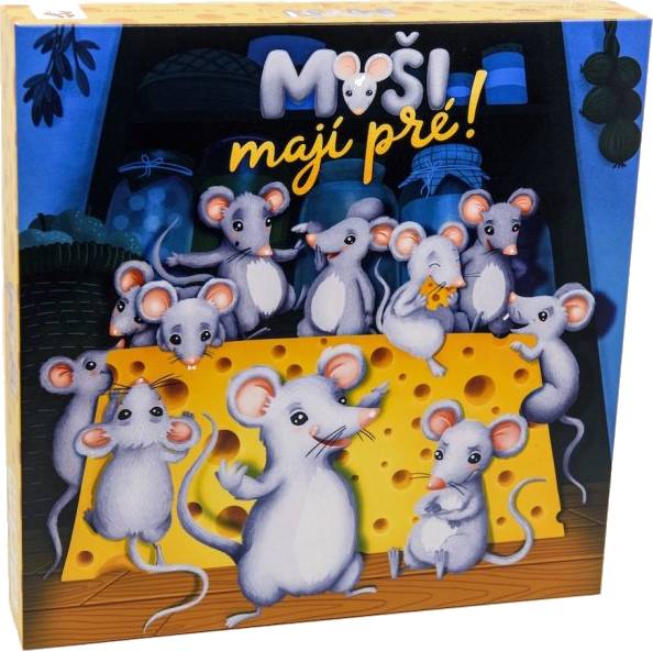 Myši mají pré!