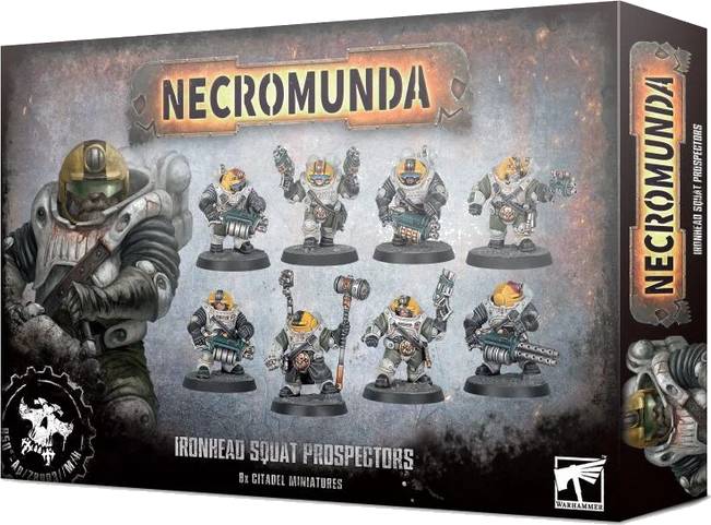Necromunda: Ironhead Squat Prospectors Gang