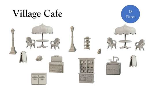 Terrain Crate: Village Café