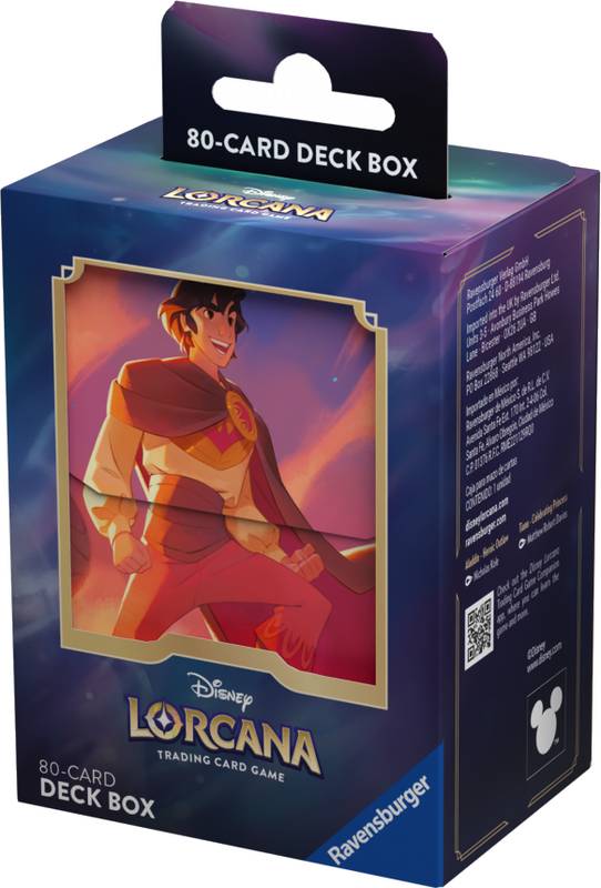 Disney Lorcana: Shimmering Skies - Deck Box Aladdin