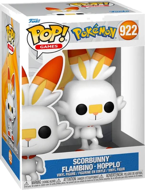 Funko POP! Pokémon - Scorbunny figurka #922