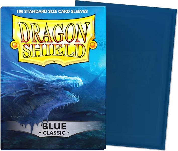 Ochranné obaly na karty Dragon Shield - Standard Sleeves Classic Blue (100 ks)