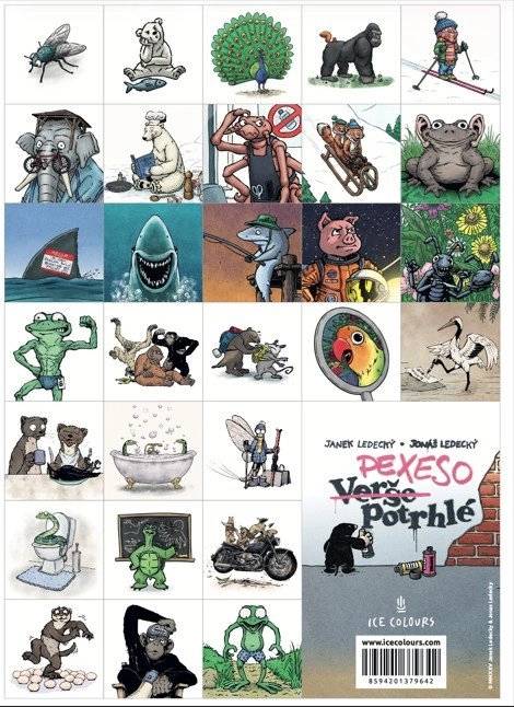 Verše potrhlé - pexeso - Janek Ledecký