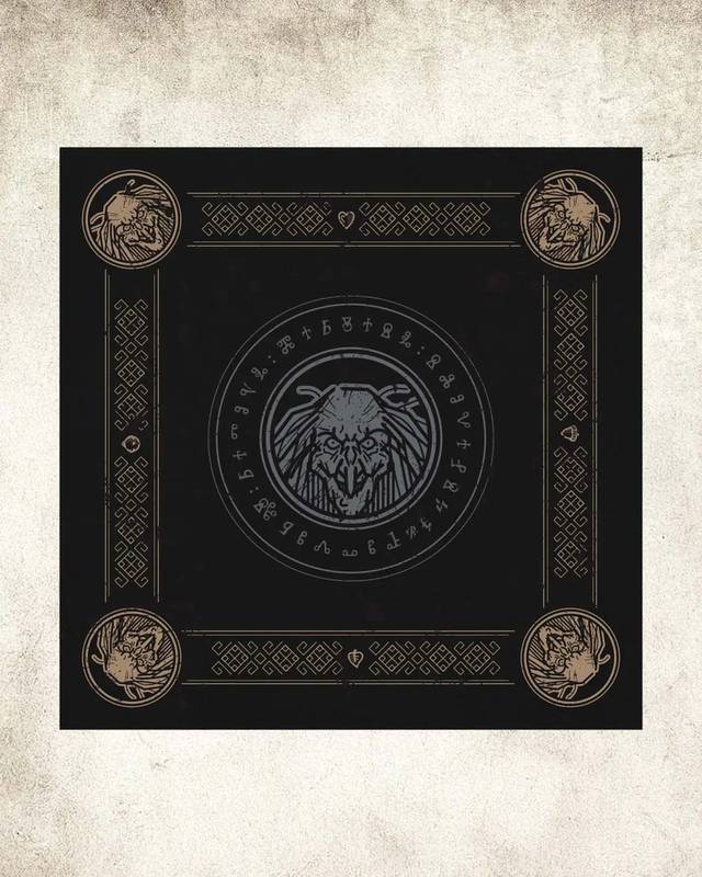 Hrací podložka - ubrousek Ježibaba