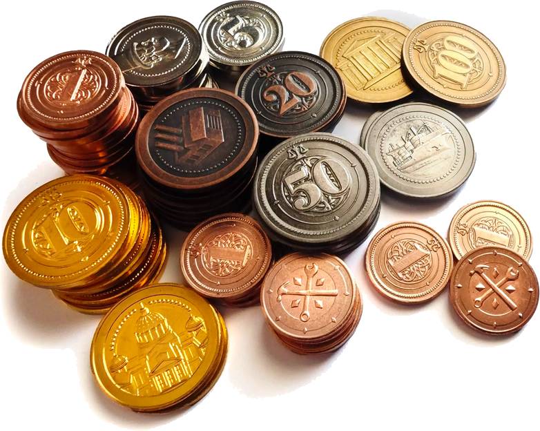 Hegemony: Pack of 85 Premium Metal Coins