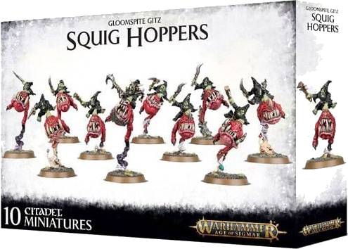 Warhammer Age of Sigmar: Gloomspite Gitz - Squig Hoppers