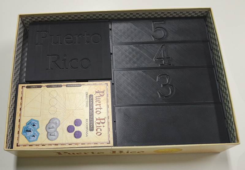 Puerto Rico Insert (černý) NENÍ HRA!