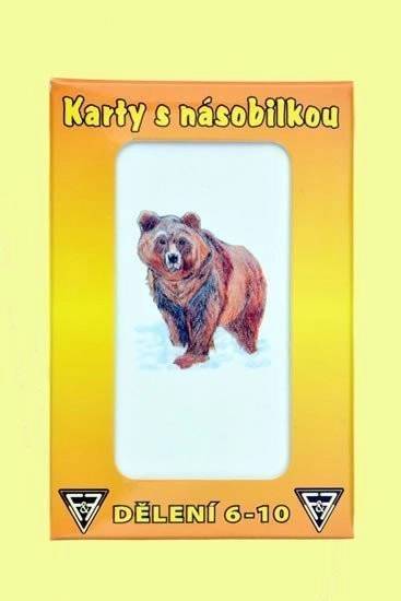 Karty s násobilkou - Dělení 6-10 - Dobruška Flösslerová