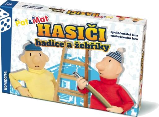 Hasiči hadice a žebříky Pat a Mat společenská hra