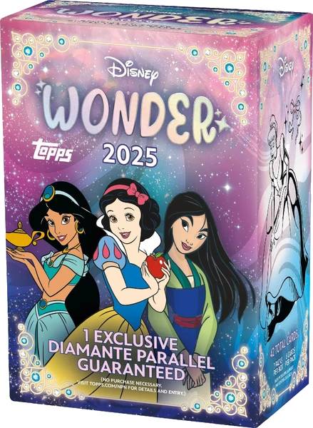 Sběratelské karty Topps 2025 Disney Wonder - Value Box