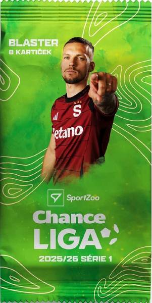 Fotbalové karty SportZoo Chance Liga 2025/26 - 1. série Blaster balíček