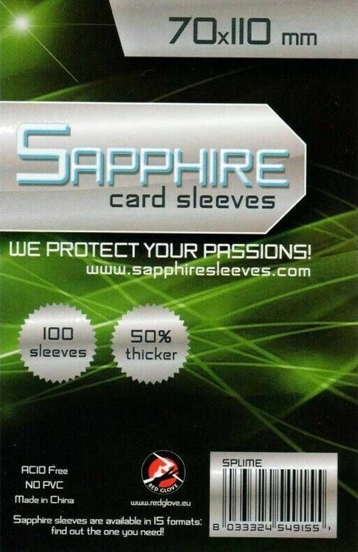 Obaly na karty 70 x 110 mm Sapphire